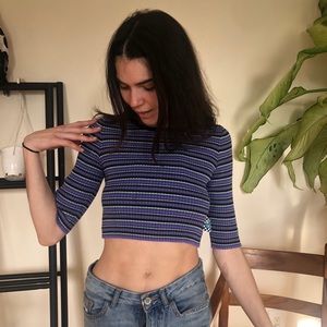 💜Unif Posey Crop Top💜